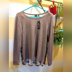 Cruel Denim Western Multicolor Patterned Women's Top Size Small Nwt